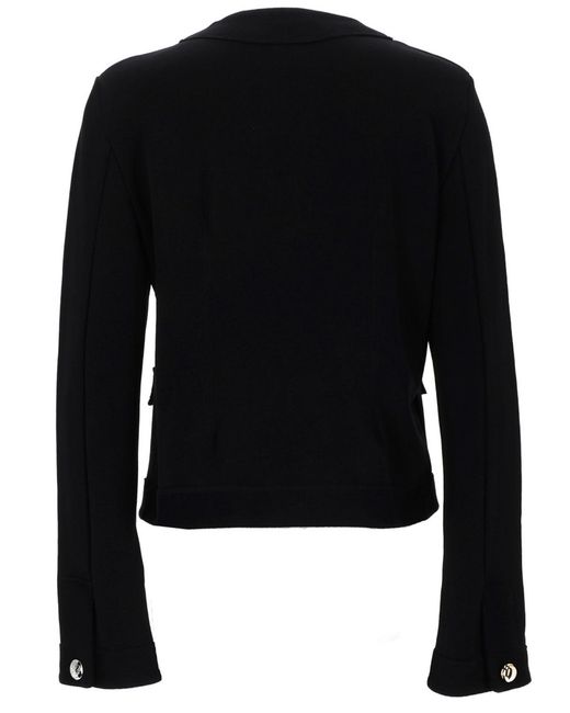 Moschino Black Cardigan With Buttons