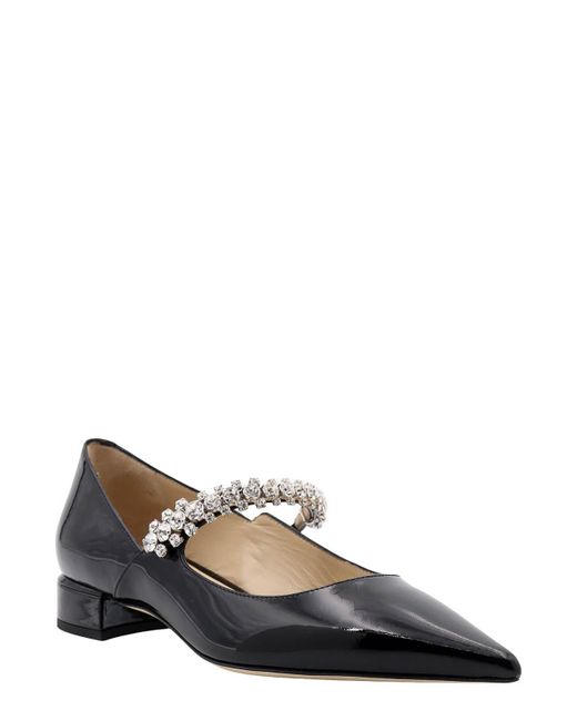 Jimmy Choo Black Patent Leather Dcollet