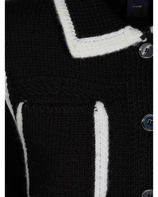 Pinko Black Mini Sulcis Jacket