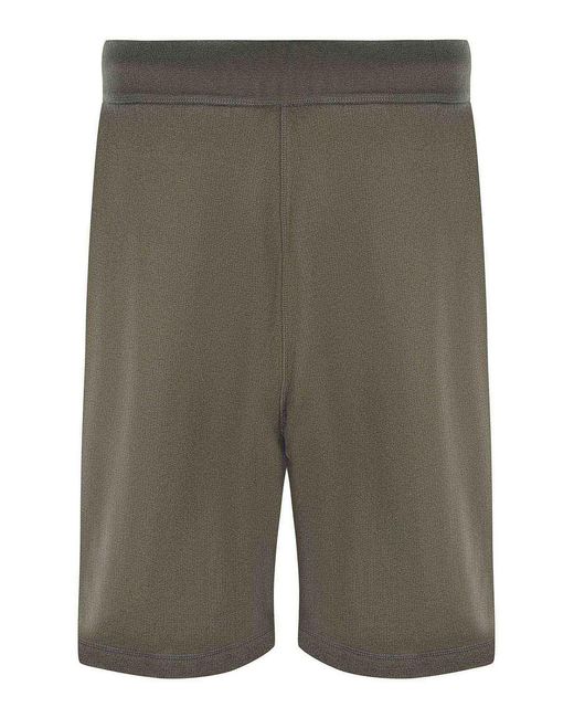 DSquared² Green Bermuda Shorts Made Of Coton for men