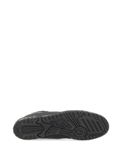 Junya Watanabe Black Leather Sneakers for men