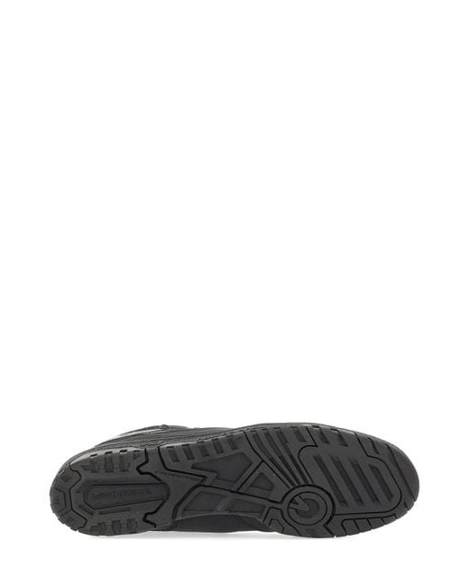 Junya Watanabe Black Leather Sneakers for men