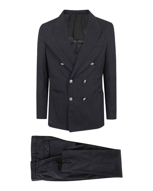 Eleventy Blue Suit for men