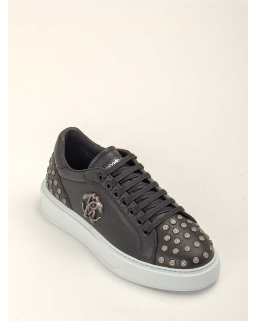 Roberto Cavalli Black Sneakers