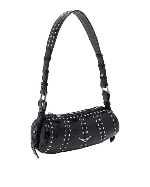 Zadig & Voltaire Black Leroudoudou Studs Bag