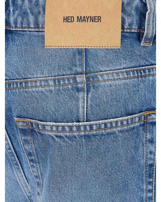 Hed Mayner Blue Denim Pant