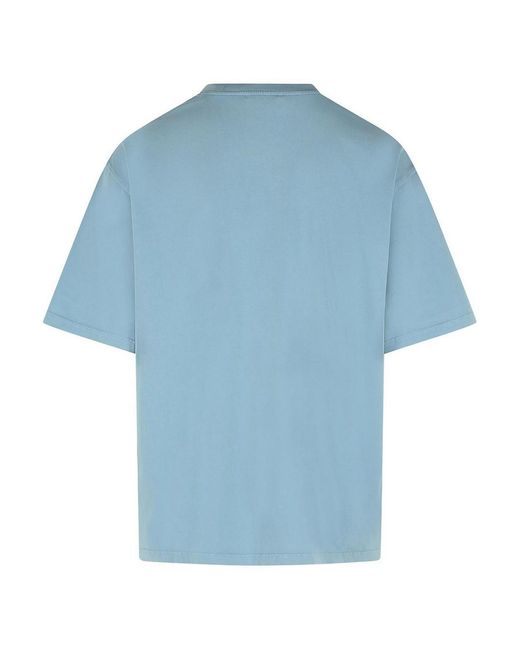 Marni Blue Cotton T-Shirt for men
