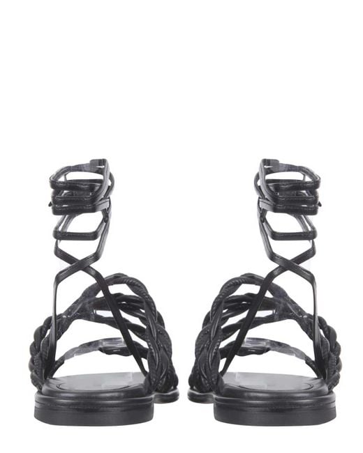 Stuart Weitzman Metallic Calypso Sandals
