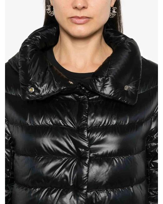 Herno Black Down Jackets