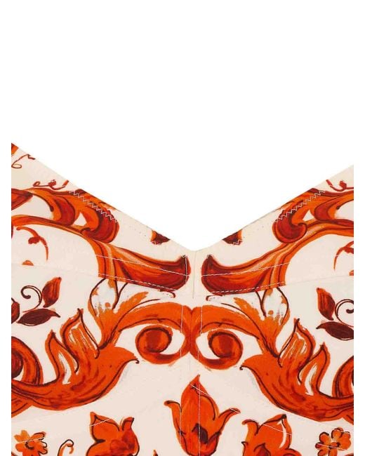 Dolce & Gabbana Red And Top