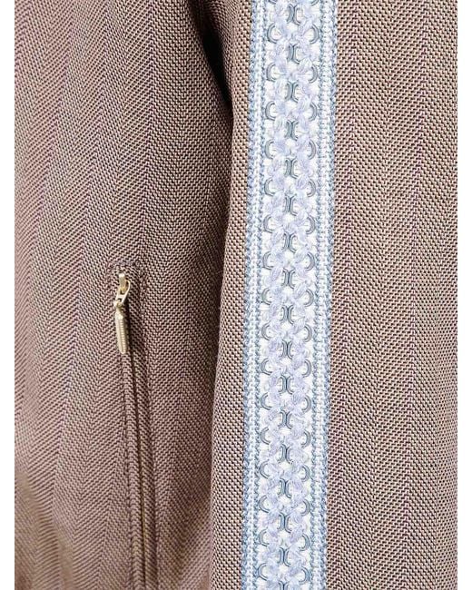 Drole de Monsieur Brown La Trackjacket Chevron Jacket for men