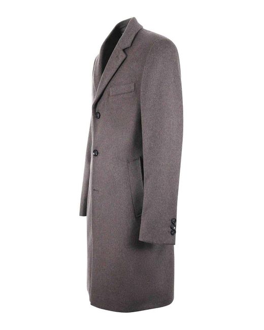 Boss Gray Hugo Coat for men