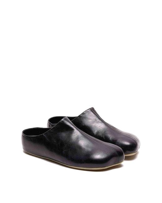 MM6 by Maison Margiela Black Mules for men