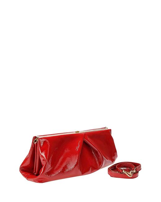 Dries Van Noten Red Large Clutch Bag