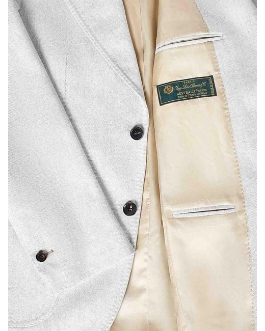 Franzese Collection White Australis Denim Super for men