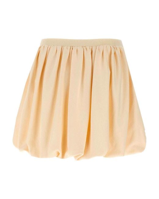 Marni Natural Loopback Skirt