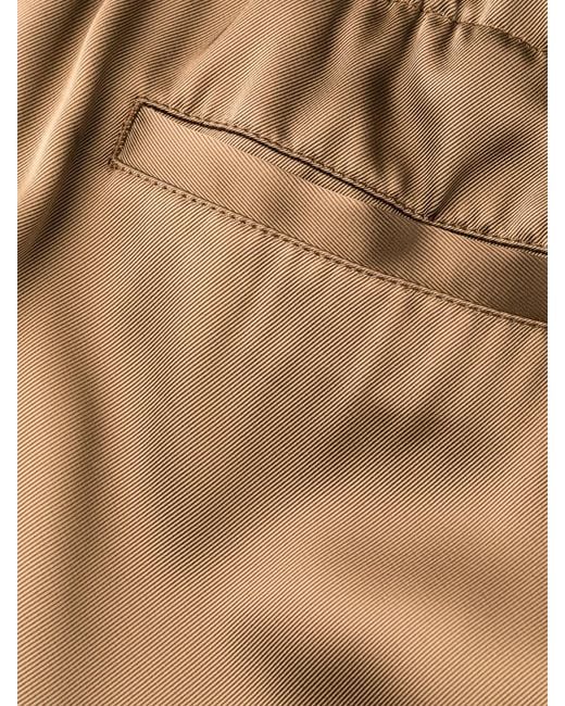 Versace Natural Barocco Print Trousers for men