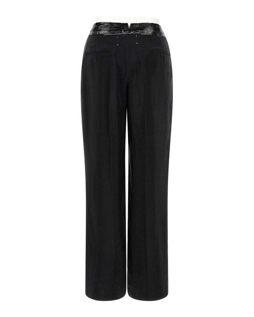 Maison Margiela Black Taped Pants