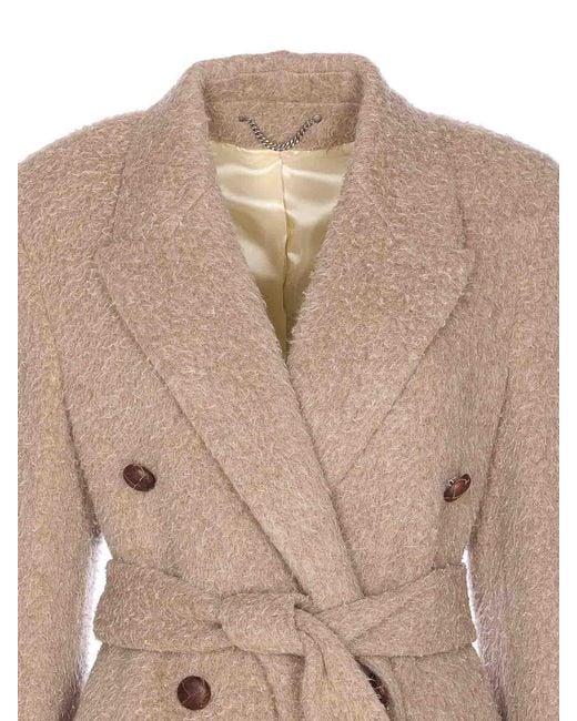 Golden Goose Deluxe Brand Natural Double Breatsed Button Coat