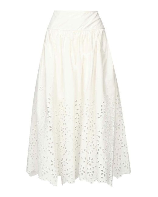 Self-Portrait White Skirts