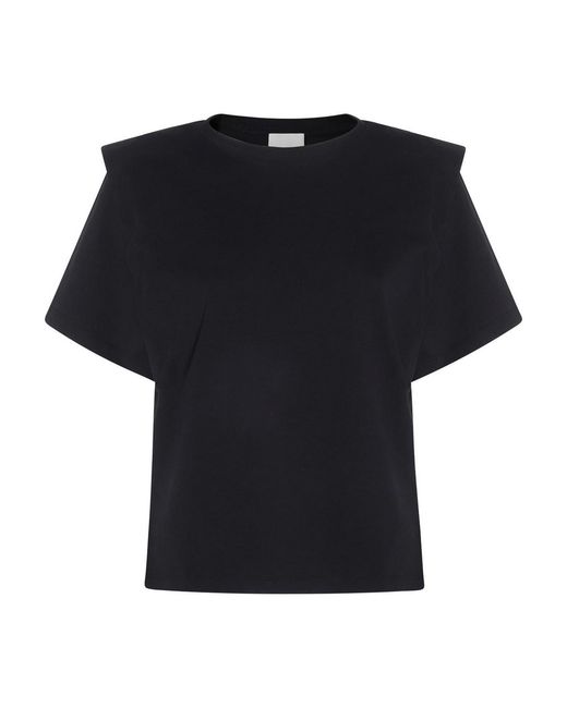 Isabel Marant Black Cotton Zelitos T-Shirt