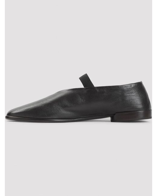 Lemaire Black Glove Ballerina Flats