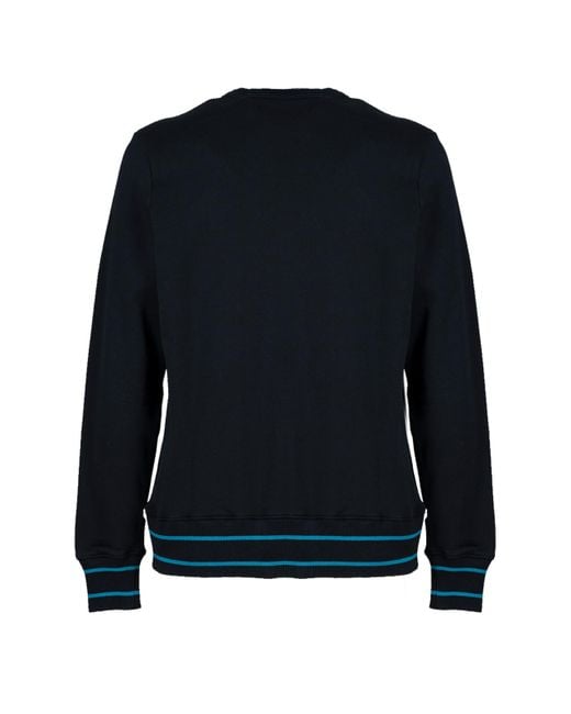 Paul Smith Blue Happy Sweatshirt for men