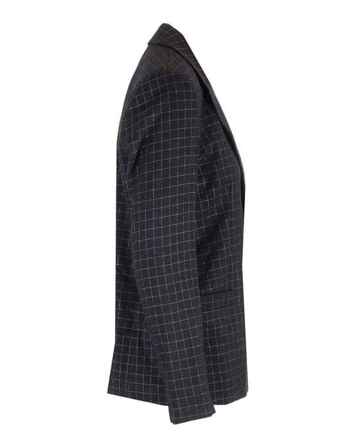 Forte_forte Black Boxy Fit Blazer