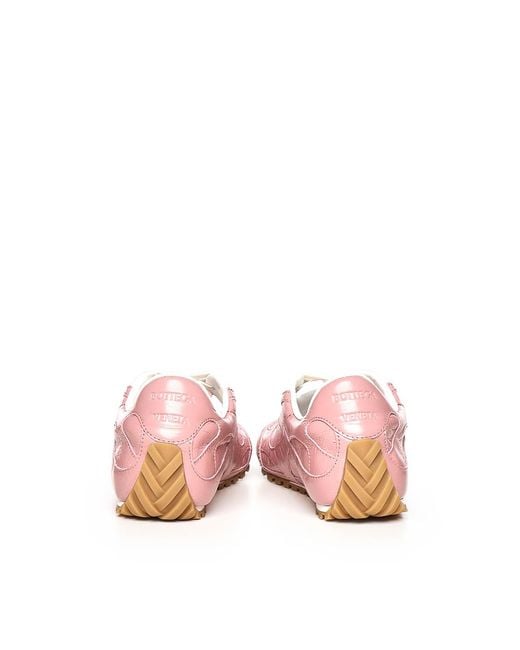 Bottega Veneta Pink Orbit Flash Sneaker