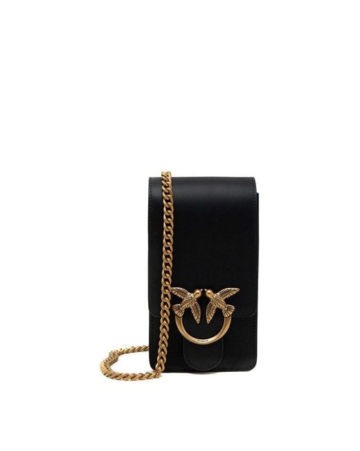 Pinko Black Shoulder Bags