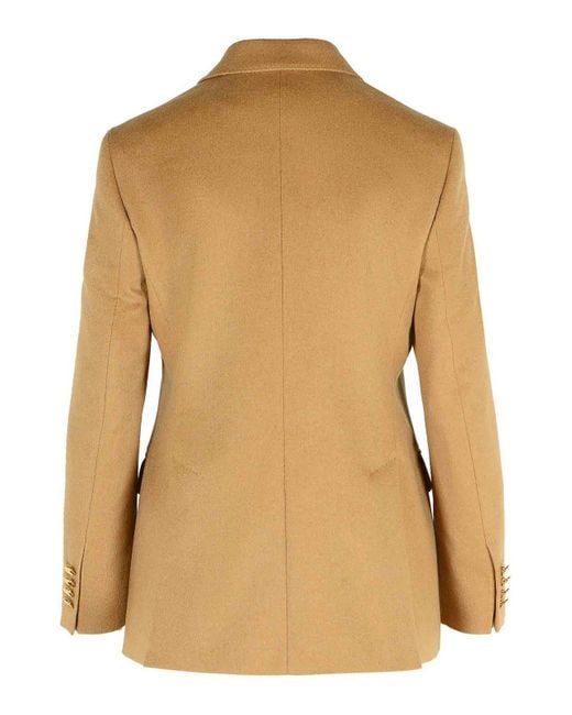 Max Mara Natural Pesche Camel Blazer