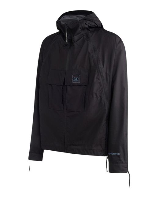 C P Company Black Medium Jacket for men