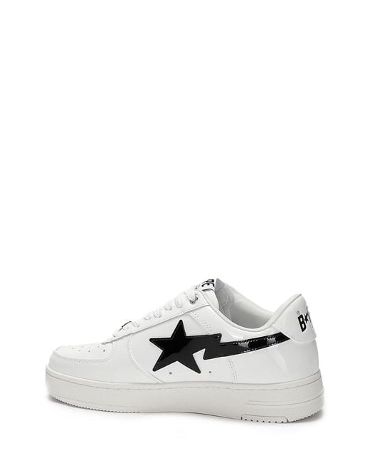 A Bathing Ape White Sneakers for men