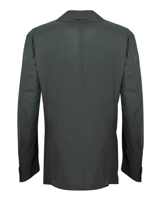 Corneliani Gray Single-Breasted Jacket for men