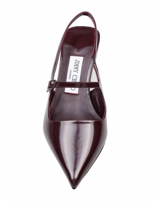 Jimmy Choo Brown Didi 45 Sllingback