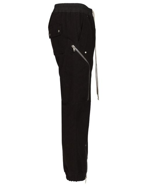 Rick Owens Black Heizer Cargo for men