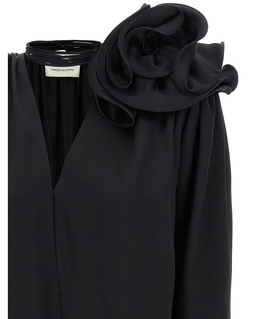Magda Butrym Black Pf23 03 Blouse