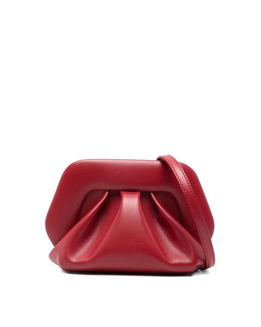 THEMOIRÈ Red Bios Small Vegan Leather Clutch