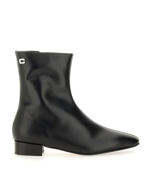 CAREL PARIS Black Ankle Boot Aiglon