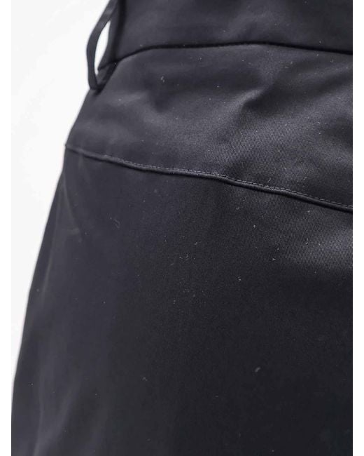 Aspesi Blue Stretch Cotton Trousers