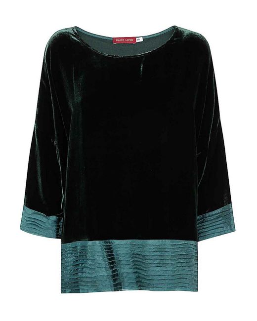 BIANCO LEVRIN Black Paris Oriana Shirt