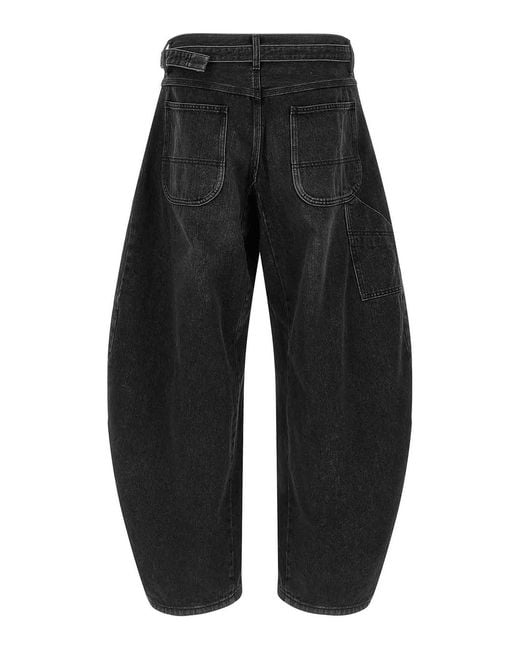 Sacai Black Extra Leg Jeans for men