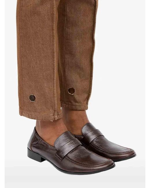 MM6 by Maison Margiela Brown Mocassin