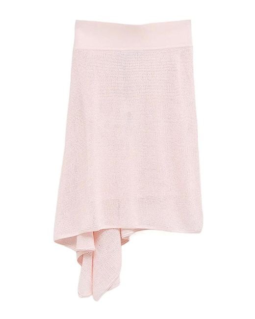 Jacquemus Pink La Jupe Voile