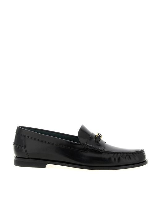 Tod's Black T Timeless Loafers