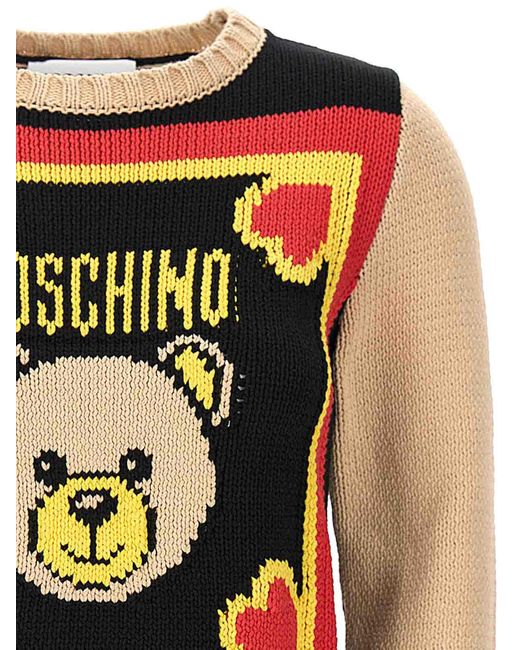 Moschino Black Archive Scarves Sweater