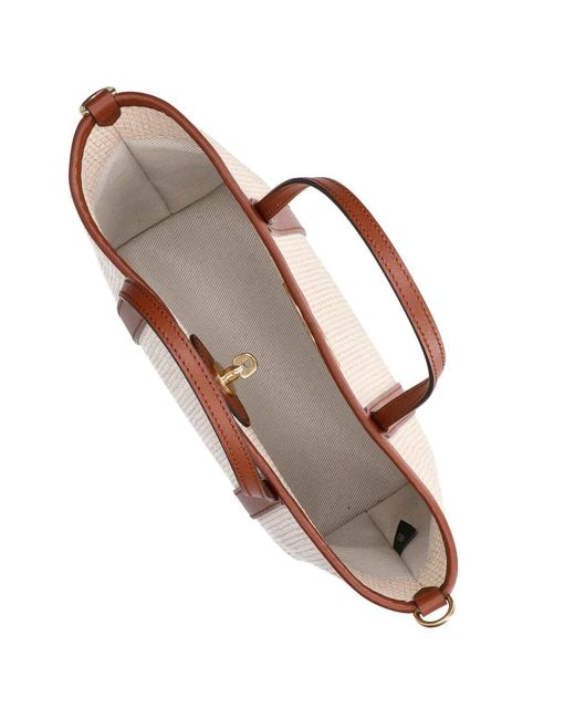 Mulberry White Mini Tote Bag
