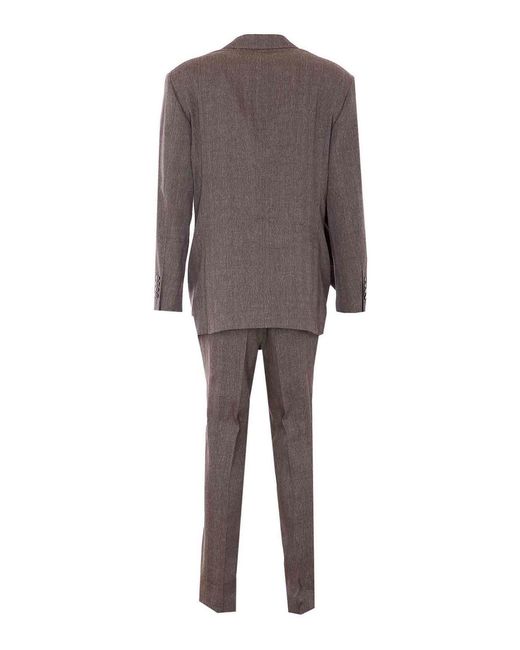 Brunello Cucinelli Natural Suit for men