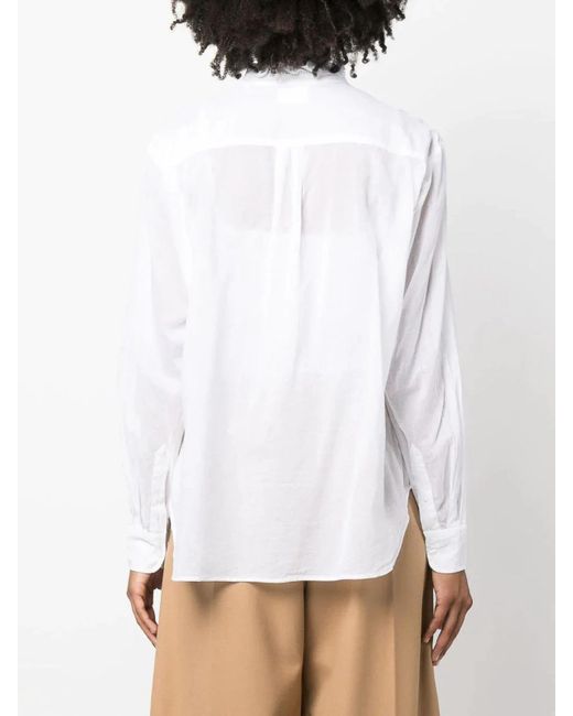 Isabel Marant White Shirt With Ruffles