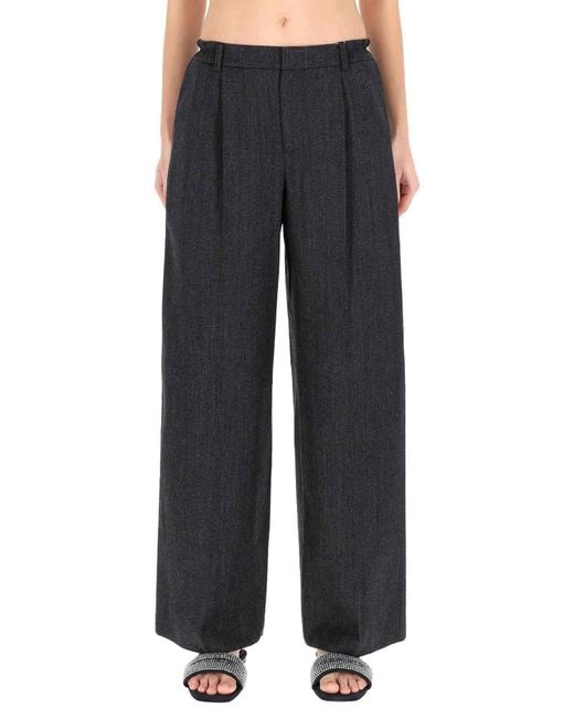 Alexander Wang Blue Tailored Pants